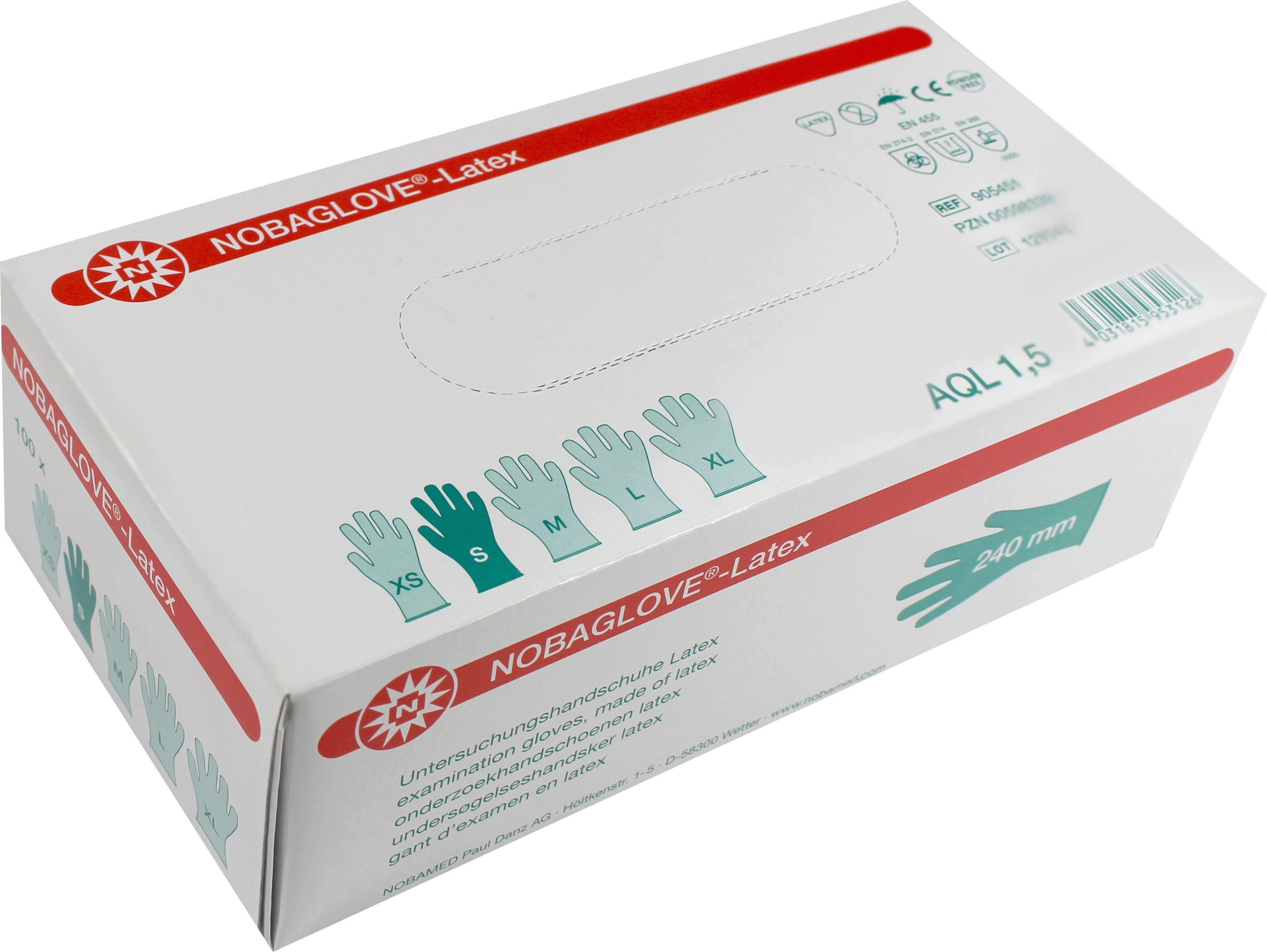 Nobaglove - Latexhandschuhe angeraut