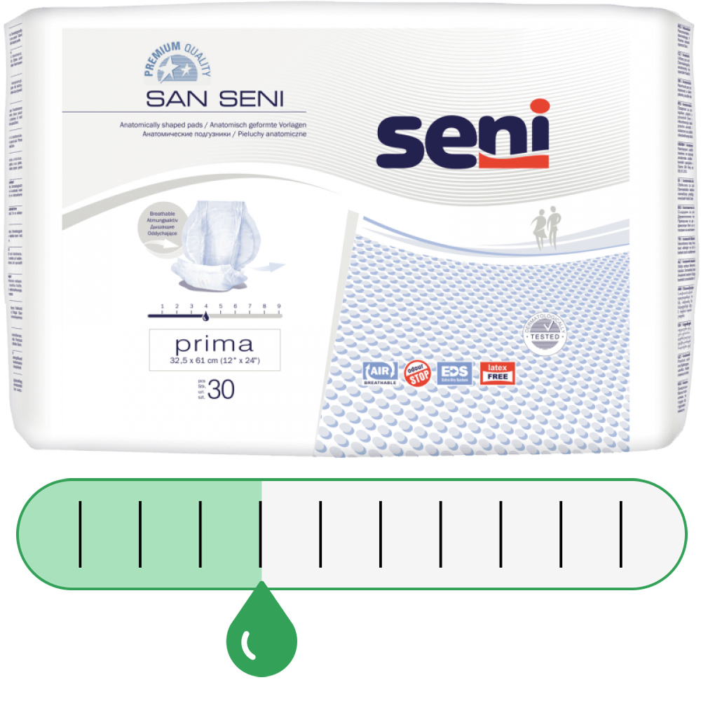 SENI San Prima Inkontinenzvorlagen für Damen und Herren